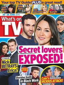 Whats on TV - 20 June 2015