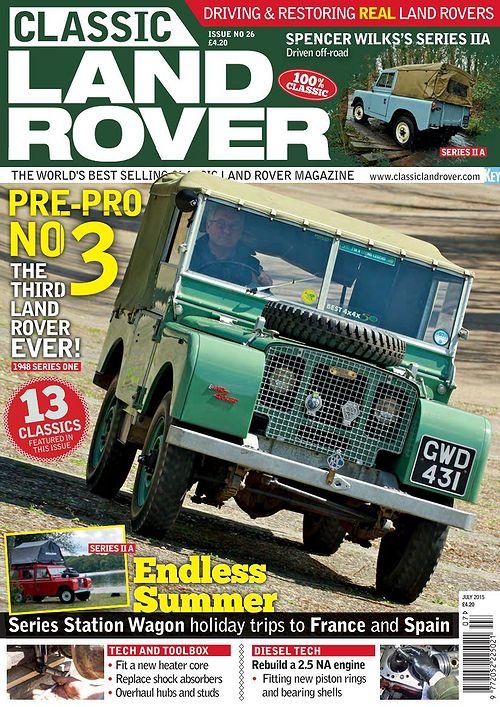 Classic Land Rover - July 2015