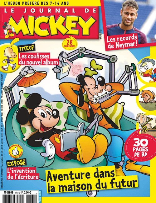 Le Journal de Mickey - 13 Septembre 2017