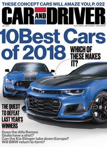 Car and Driver USA - January 2018