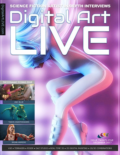 Digital Art Live - Issue 25, December 2017