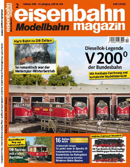 eisenbahn Modellbahn  - 02.18