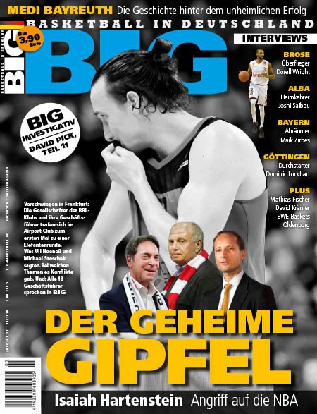 BIG - Basketball in Deutschland -01.18