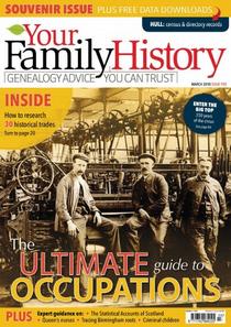 Your Family History - March 2018