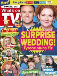 What's on TV - 03 December 2022