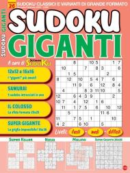 Sudoku Giganti - dicembre 2022