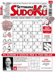 Settimana Sudoku - 21 dicembre 2022