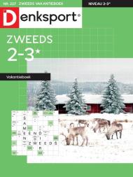 Denksport Zweeds 2-3 vakantieboek - 22 december 2022