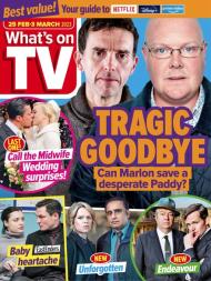 What's on TV - 25 February 2023