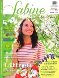 SABINE-Magazin - 01 Marz 2018
