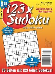123 x Sudoku - Nr 7 2023