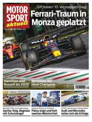 Motorsport aktuell - 5 September 2023