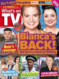 What's on TV - 2 March 2024