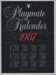 Playboy Netherlands - Playmate Kalender Poster Patricia Paay 1987