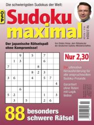 Sudoku Maximal - Nr 2 2024
