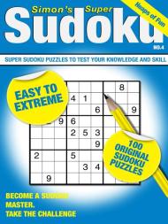 Simons Super Sudoku - Issue 4 - March 2024
