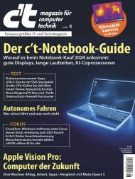 c't Magazin fur Computertechnik - 08 Marz 2024