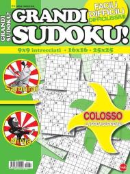 Grandi Sudoku - Aprile-Maggio 2024