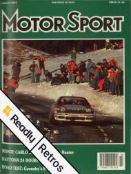 Motor Sport Magazine - March 1991