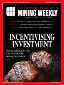 Mining Weekly - 16 February 2018