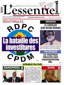 L'Essentiel Du Cameroun - 15 Fevrier 2018