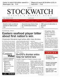 Stockwatch - Canada Daily - February 23 2018