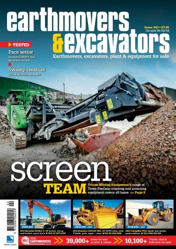 Earthmovers & Excavators - April 2018