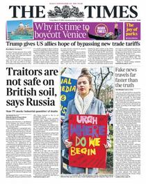 The Times - 9 March 2018