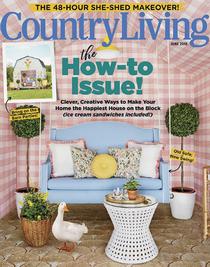 Country Living USA - June 2018