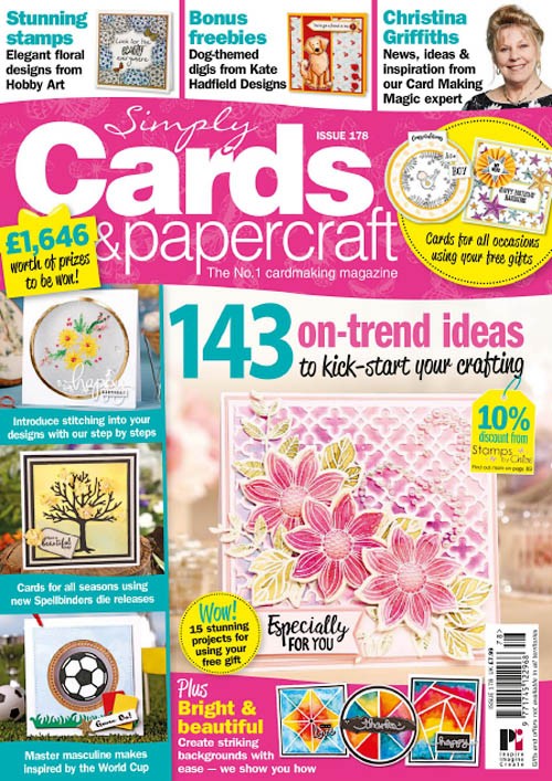 Simply Cards & Papercraft - Issue 178, 2018