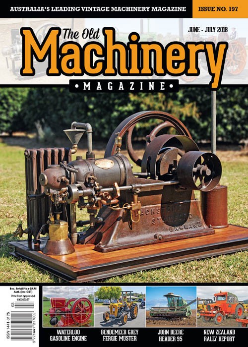 The Old Machinery - June/July 2018
