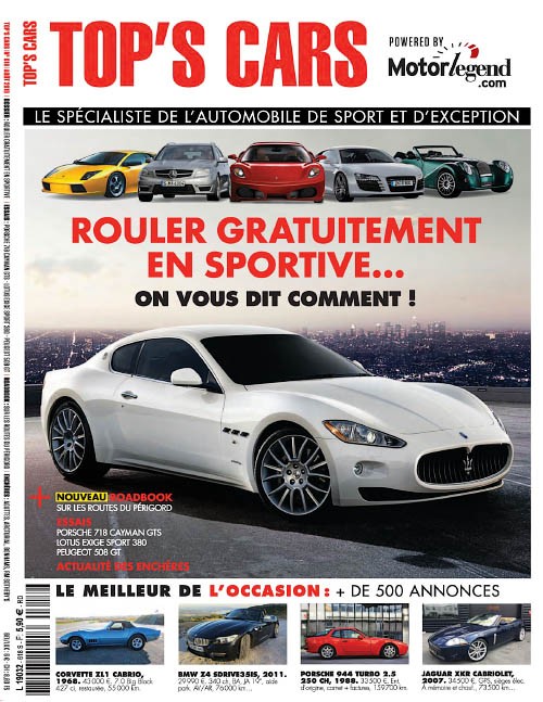 Top's Cars Magazine - Aout 2018