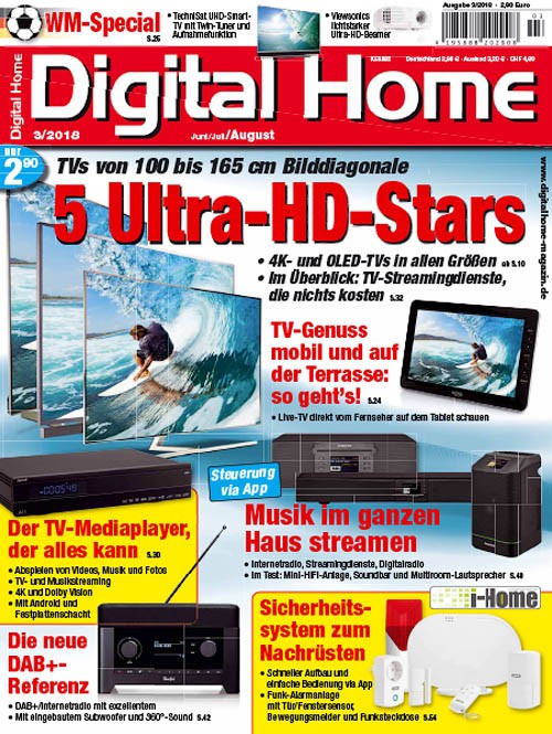 Digital Home Germany - Juni/August 2018