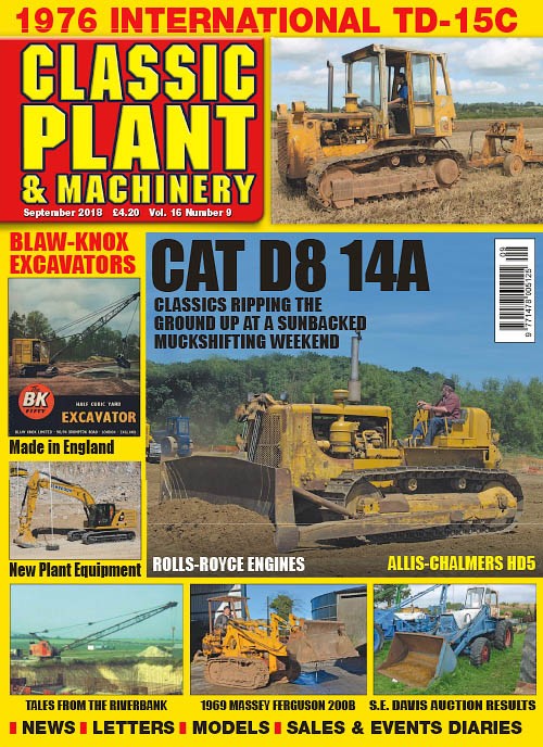 Classic Plant & Machinery – September 2018