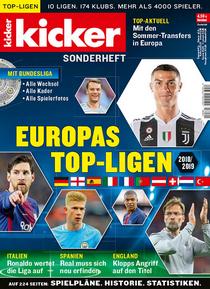 Kicker Sonderheft - Europas Top-ligen 2018-2019