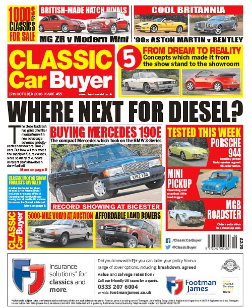 Classic Car Buyer – 15 October 2018