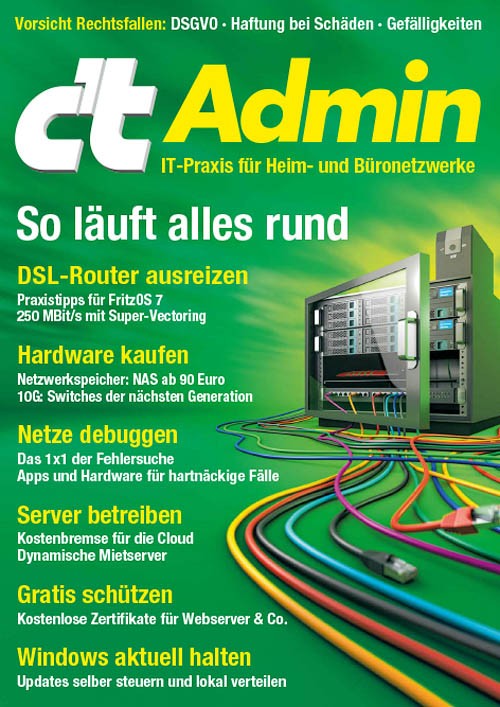 c't Magazin Sonderheft - Admin 2018