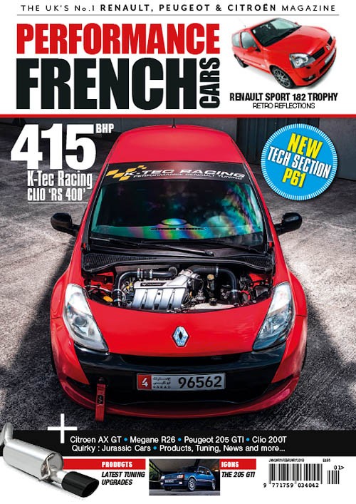 Performance French Cars – January 2019