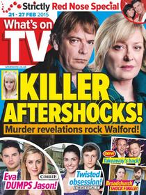 Whats on TV – 21 February 2015