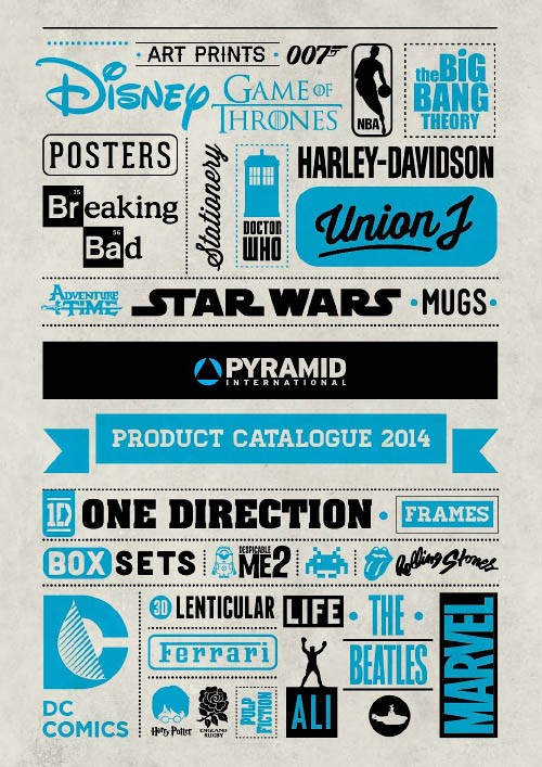 Pyramid International Product Catalogue 2014