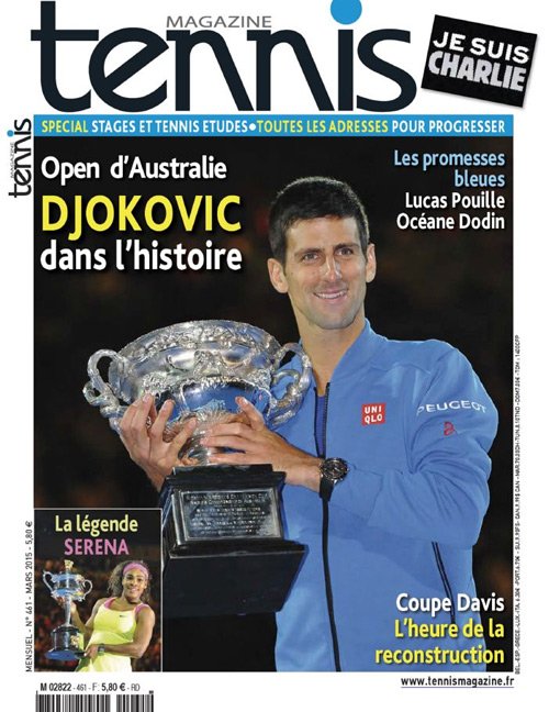 Tennis Magazine N 461 - Mars 2015