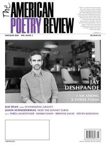 The American Poetry Review - May/June 2020