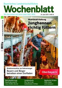 Bayerisches Landwirtschaftliches Wochenblatt Oberbayern - 22. April 2021