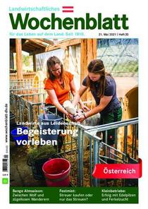 Bayerisches Landwirtschaftliches Wochenblatt Oesterreich - 20. Mai 2021