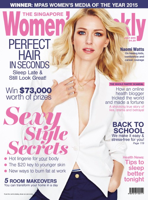 The Singapore Womens Weekly - July 2015