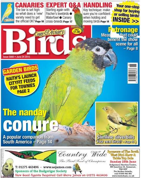 Cage & Aviary Birds - 24 June 2015