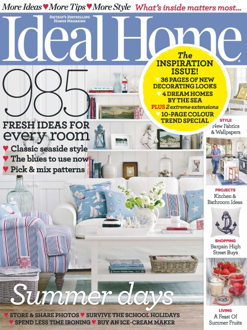 Ideal Home UK - August 2015