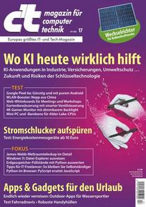 ct Magazin fur Computertechnik - 30 Juli 2022