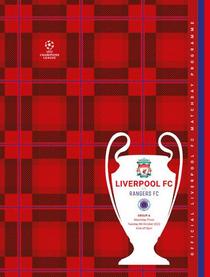 Liverpool FC Programmes - vs Rangers CL - 4 October 2022