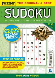 Puzzler Sudoku – November 2022